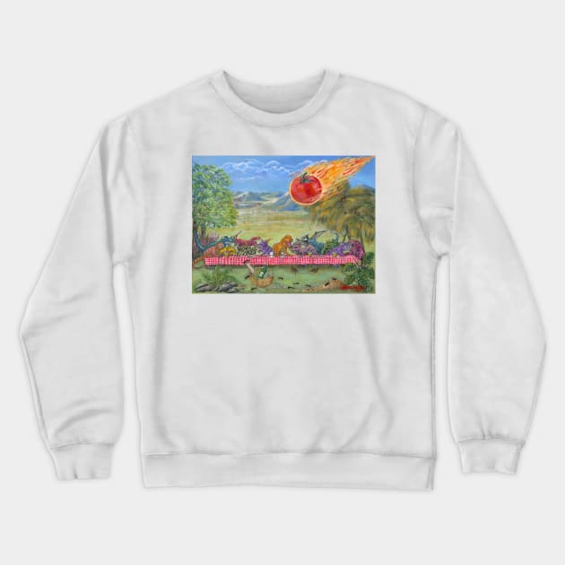 Last Picnic Crewneck Sweatshirt by LouiseSullivanArt